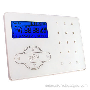 Touch Keypad Wireless Alarm with Built-in Sound Siren and 433/868MHz Wireless Frequencies